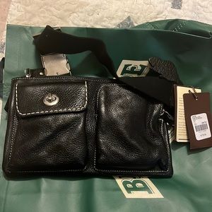 Roots Black Leather Village Pack  - brand new never used